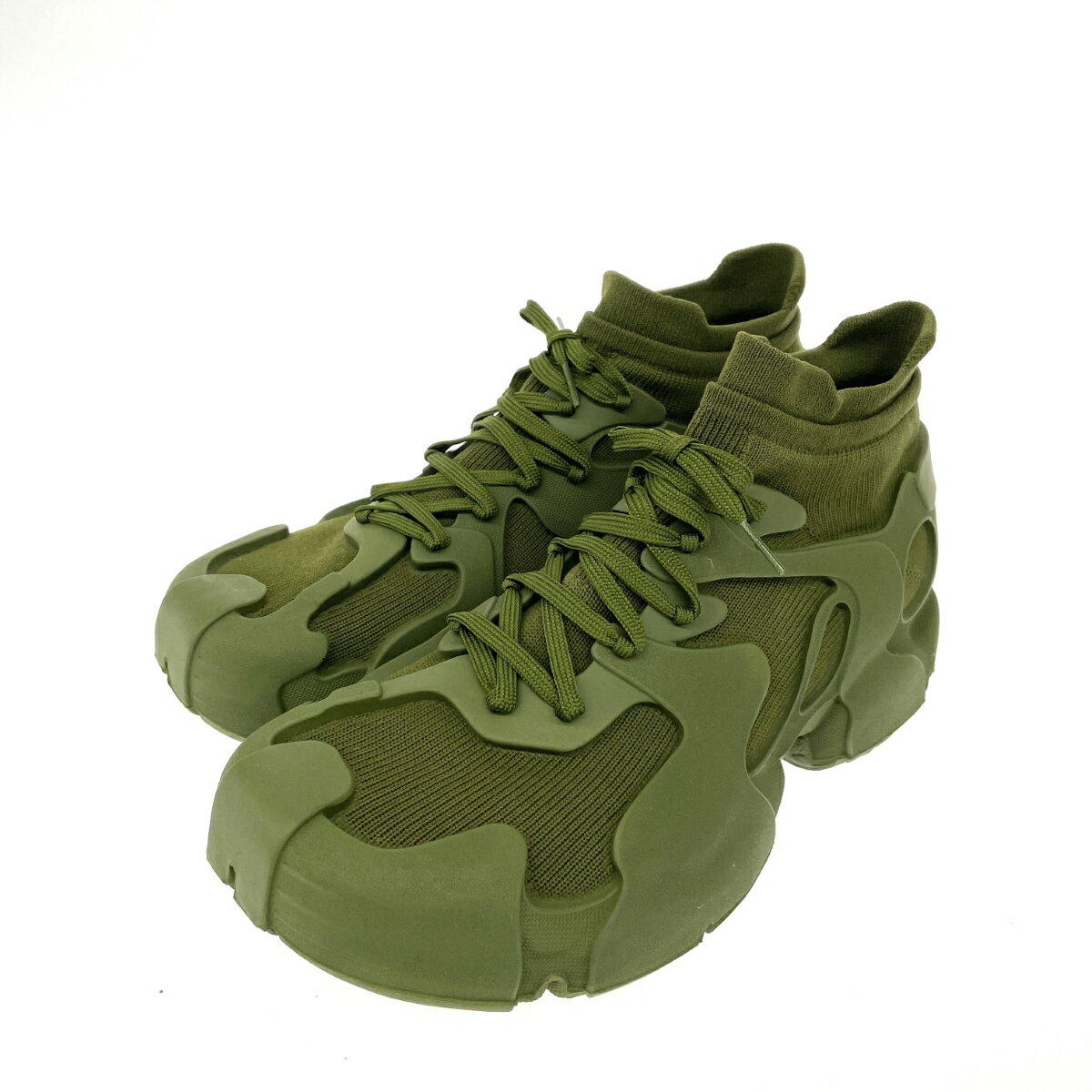 CAMPER カンペール スニーカー/トス 良好 表記サイズ:EU44 3Dニット A500005 グリーン メンズ【中古】