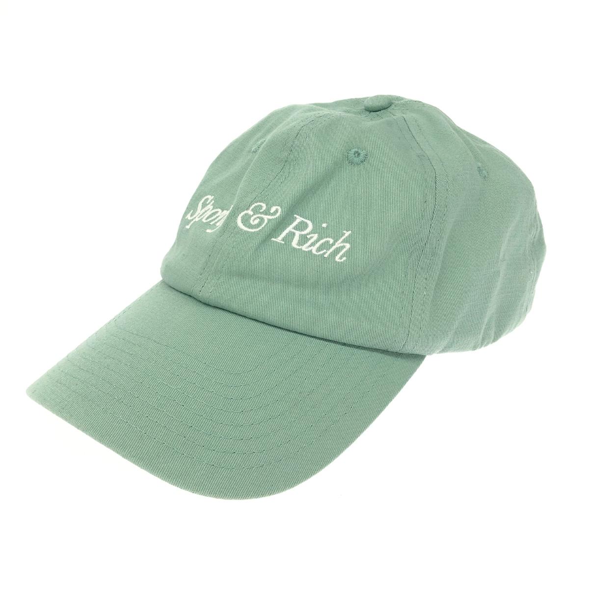 Hat 帽子 スポーツ&リッチ/キャップ ロゴ刺繍 グリーン ユニセックス【中古】(4)