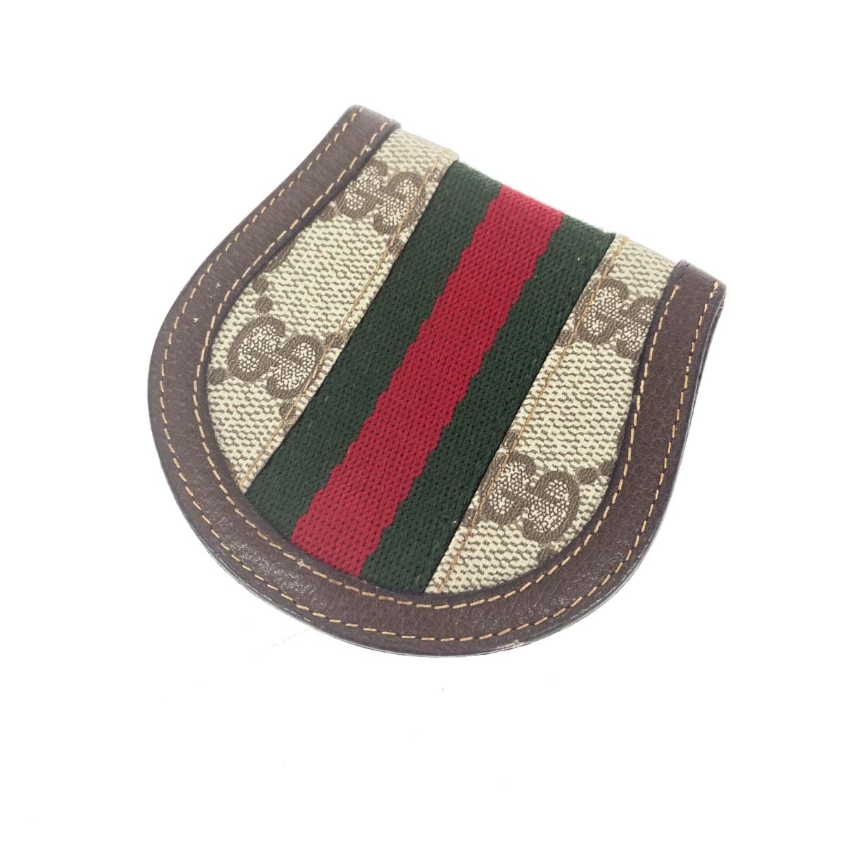 GUCCI グッチ コインケース GGスプリーム/シェリーライン ヴィンテージ ベージュ レディース【中古】