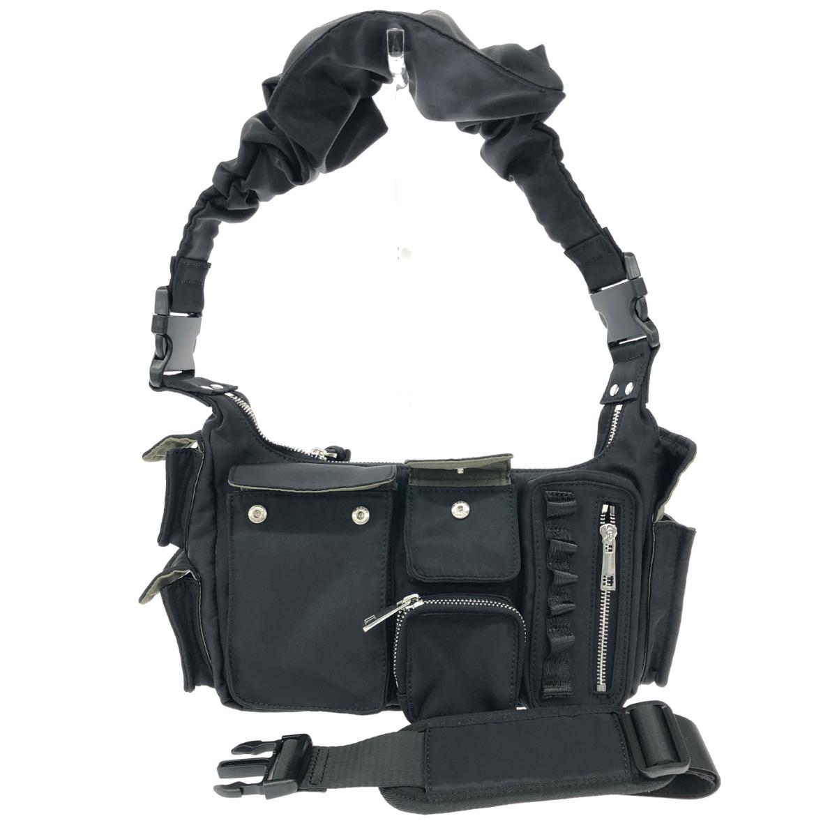 AMERI VINTAGE アメリヴィンテージ 2WAYバッグ/ミリタリーバッグ 良好 ブラック レディース【中古】