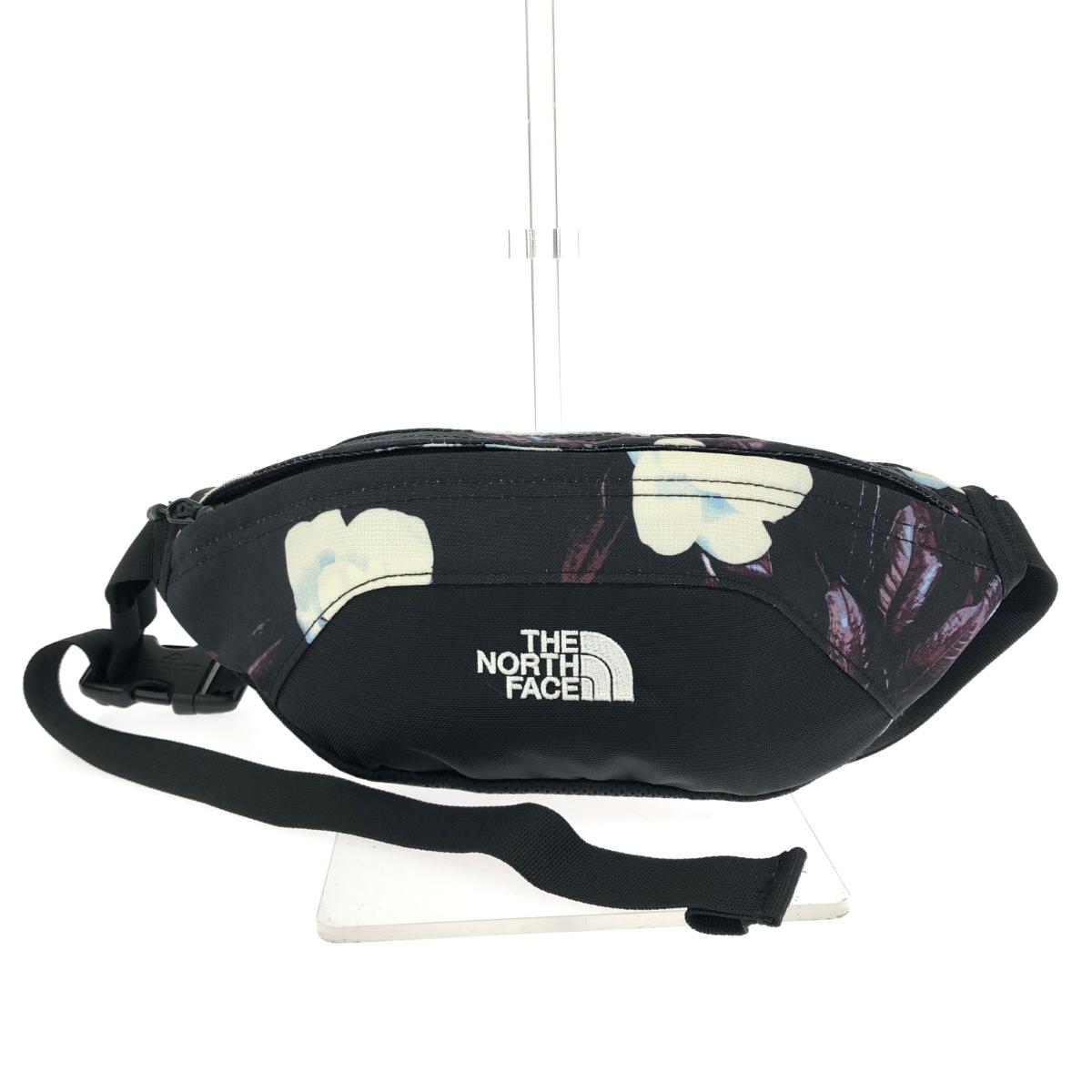 THE NORTH FACE ザノースフェイス ボディバッグ グラニュール/花柄/ナイロン NM72305 ブラック ユニセックス【中古】