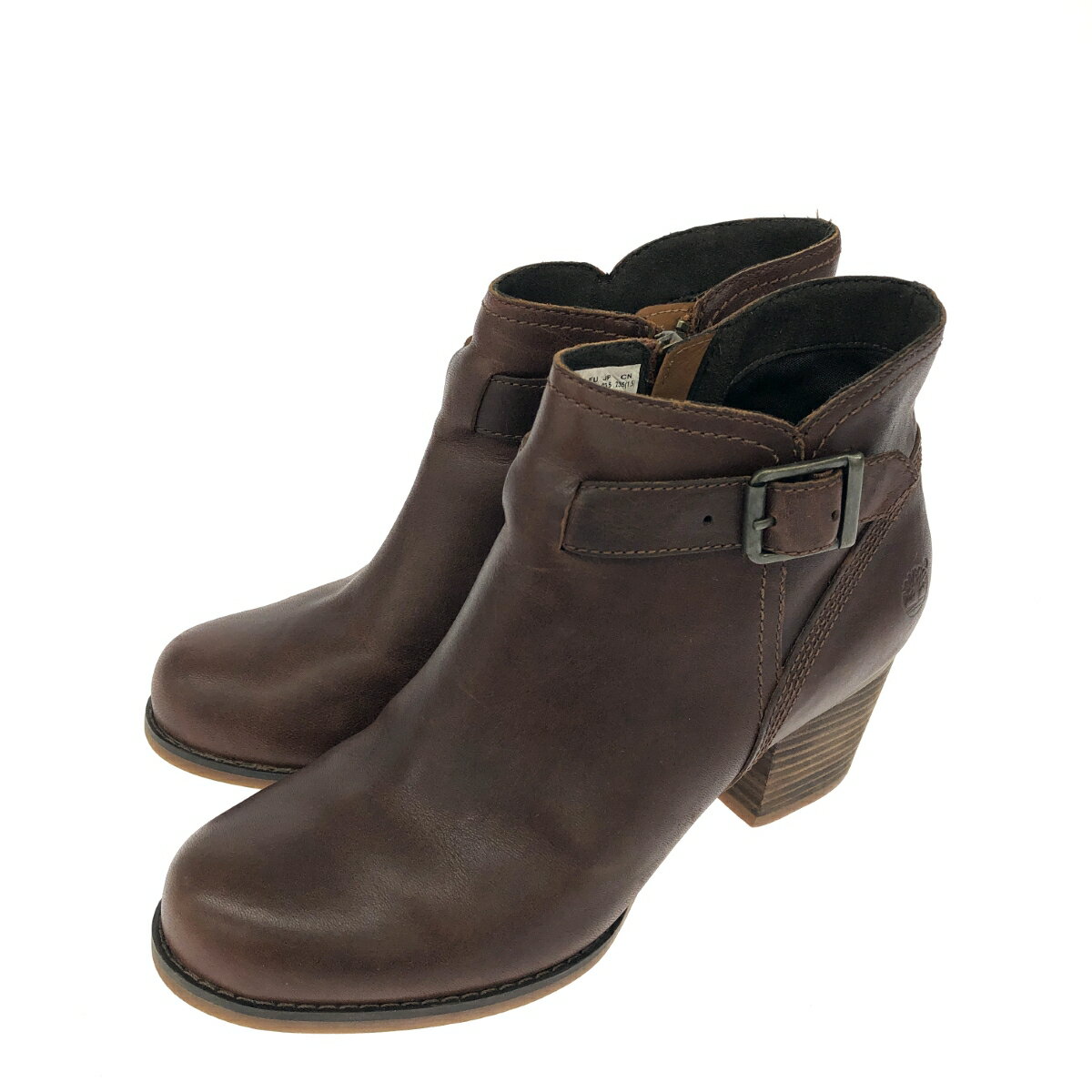Timberland ティンバーランド レザーブーツ 良好 表記サイズ:23.5cm 8339A ブラウン レディース【中古】