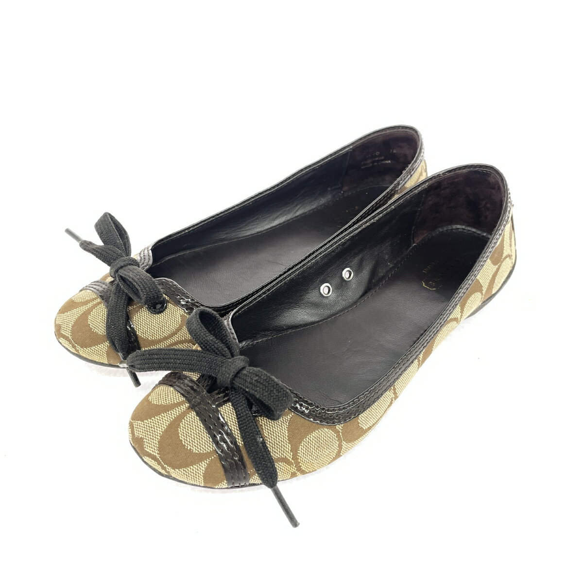 楽天市場】フラットシューズ coach(コーチ)の通販