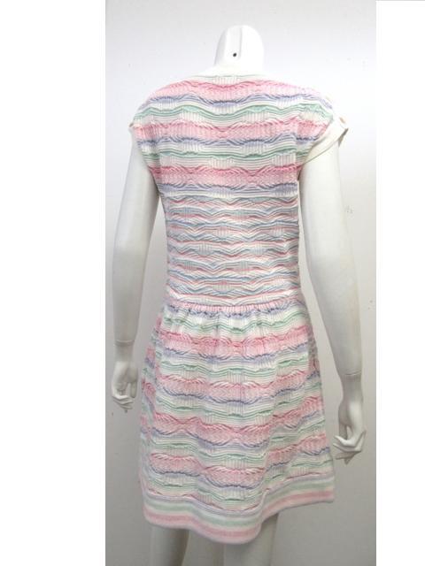 シャネル 16Cソウルライン肩ボタンニットワンピース CHANEL