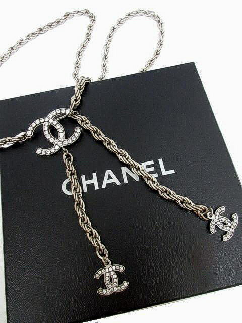 シャネル 08AラインストーンCCフレンチロープチェーンベルト CHANEL
