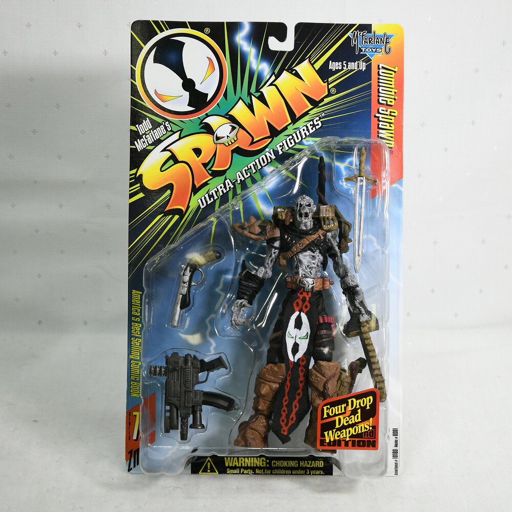 【未開封・長期保管品】マクファーレントイズ SPAWN シリーズ7　Zombie Spawn ゾンビスポーン　フィギュア　送料無料 【McFarlane Toys】 【1997年発売】