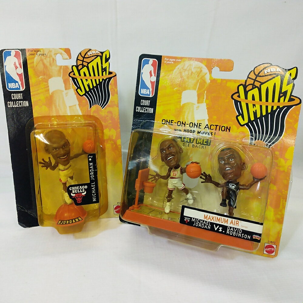 【長期保管品】NBA JAMS セット1　マイケル・ジョーダン #2　MAXIMUM AIR マイケル・ジョーダンVSデビット・ロビンソン 　送料無料