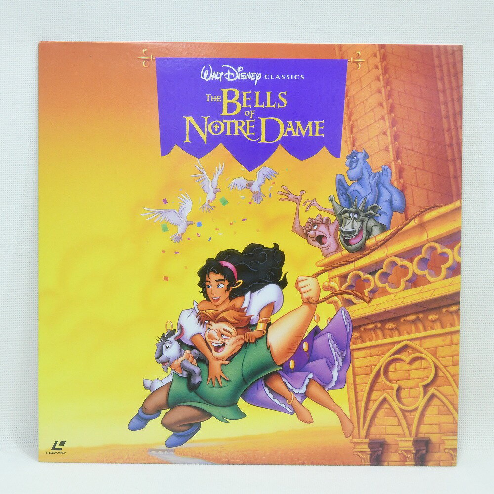 【中古】レーザーディスク　Walt Disney Classics　ノートルダムの鐘（日本語字幕）　 ...