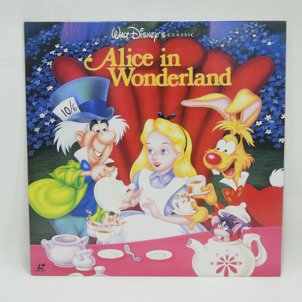 【中古】レーザーディスク　Walt Disney Classics　不思議の国のアリス （日本語字幕 ...