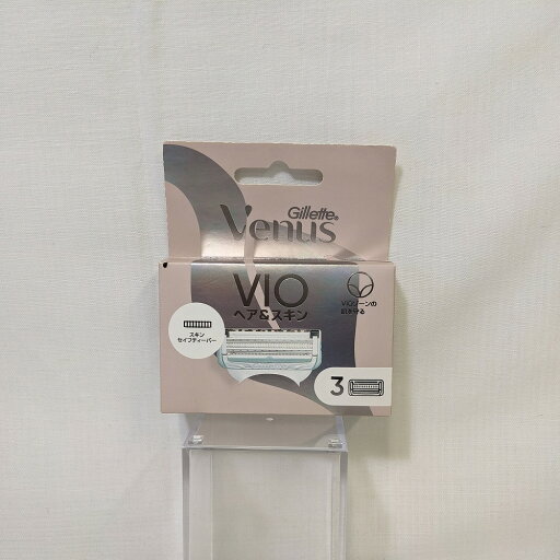 【展示品】 Gillette Venus(ジレット ヴィーナス) VIO ヘア&スキン カミソリ替刃 (3個入り) 【展示品】 Gillette Venus(ジレット ヴィーナス) VIO ヘア&スキン カミソリ替刃 (3個入り)