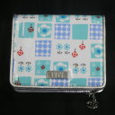 【長期保管品】ELLE PETITE 2つ折り財布 ファスナー付き NO.320991 SB スカイブルー 送料無料 【エル】 【エル プチ】 【キッズ】 【...