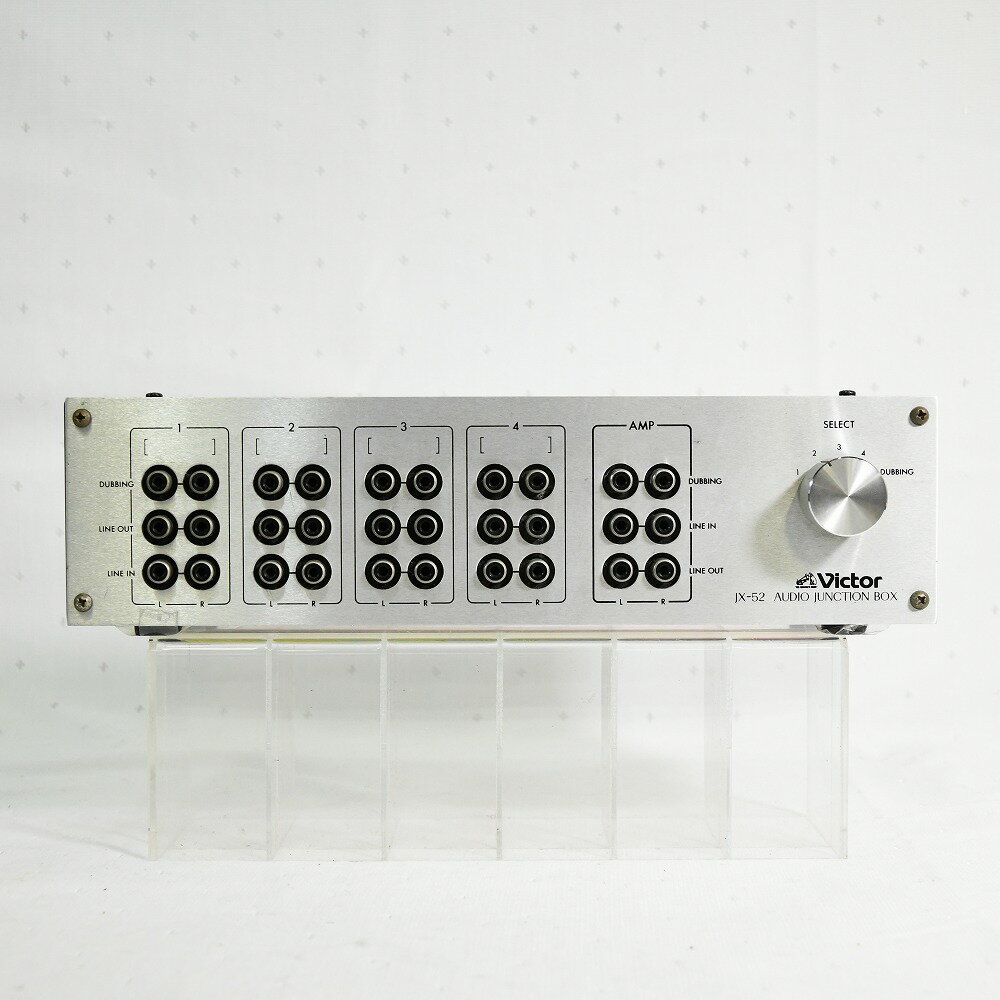 乐天商城 - 【中古品】ビクター JX-52 AUDIO JUNCTION BOX 【店舗展示品】　送料無料　【ジャンクションボックス】　【セレクター】　【Victor】 【オーディオ】