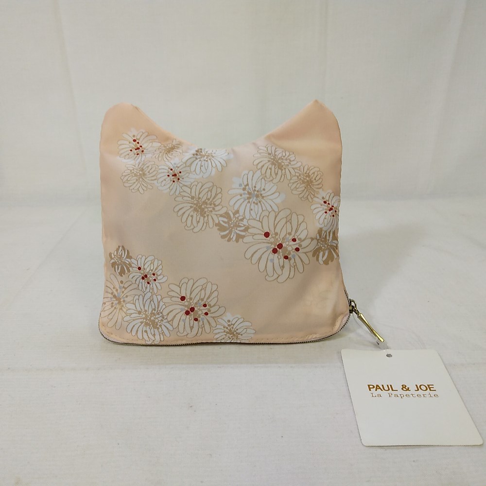 【未使用・長期保管品】PAUL & JOE ポール＆ジョー ラ パペトリー エコバッグ クリザンテーム ピンク　 送料無料...