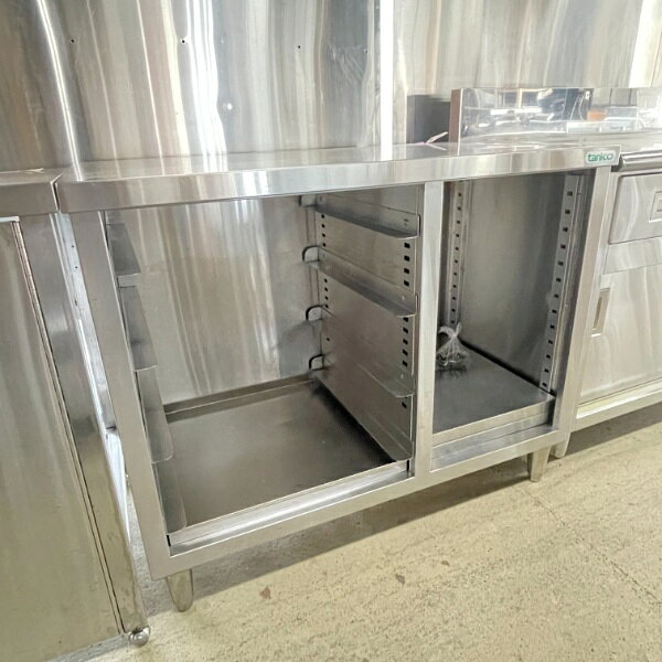 北海道・九州・沖縄・離島等追加送料有【中古】 業務用 ステンレス グラスラック台...