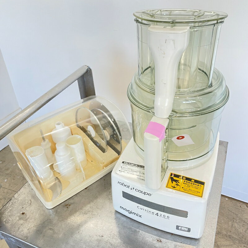 北海道・九州・沖縄・離島等追加送料有【中古】 ロボクープ FMI RM-4200F 幅215×奥行260×高432mm (No.9..