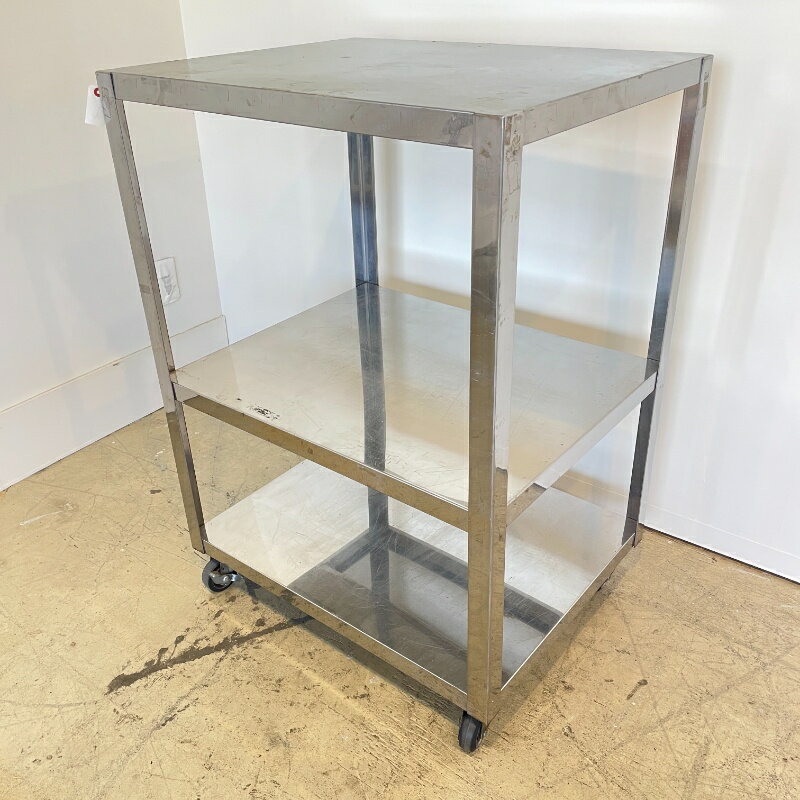 乐天商城 - 北海道・九州・沖縄・離島等追加送料有【中古】 移動台 幅750×奥行600×高1055mm (No.a028) 業務用 厨房機器