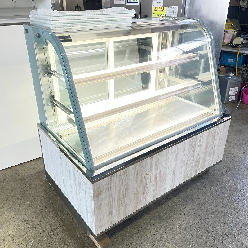 乐天商城 - 北海道・九州・沖縄・離島等追加送料有【中古】 大和冷機 対面ショーケース TCR-413-EC 2019年製 三相200V+単相100V 幅1200×奥行750×高1150mm (No.a070) 業務用 厨房機器