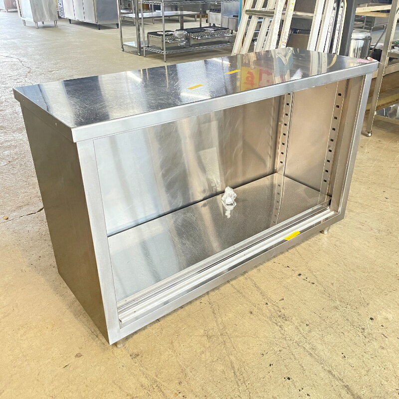 北海道・九州・沖縄・離島等追加送料有【中古】 業務用 ステンレス 調理台 幅1200×奥行450×高800mm (No.a110) 厨房機器