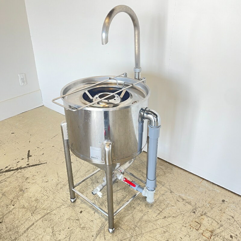 北海道・九州・沖縄・離島等追加送料有【中古】 水圧洗米器 タニコー TRW-28 2022年製 幅475×奥行590×..