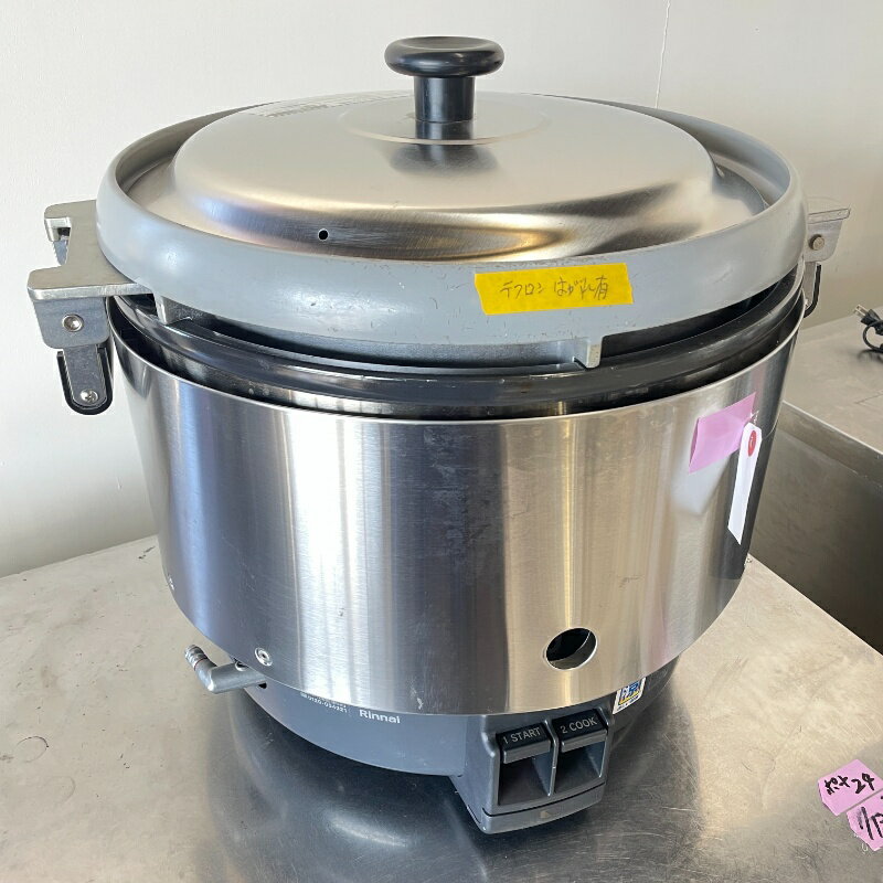 北海道・九州・沖縄・離島等追加送料有【中古】 ガス炊飯器 リンナイ RR-S300CF 2021年製 プロパンガス 幅490×奥行435×高442mm (No.a261) 業務用 厨房機器