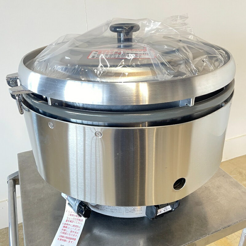 Rakuten - 北海道・九州・沖縄・離島等追加送料有【中古】 ガス炊飯器 リンナイ RR-50S2 2021年製 都市ガス 幅543×奥行506×高442mm (No.a263) 業務用 厨房機器