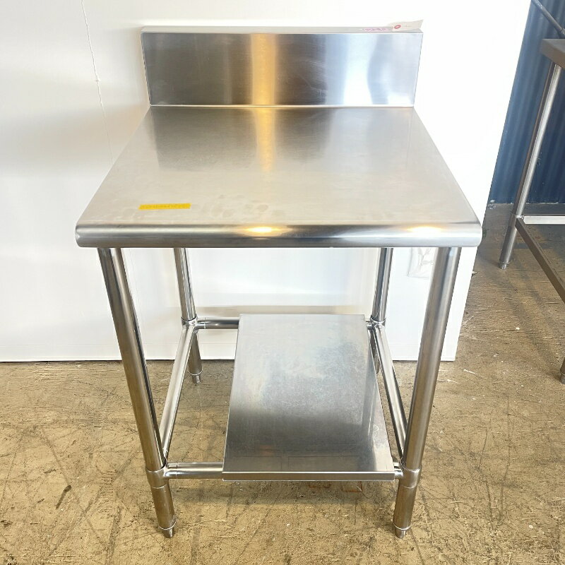 Rakuten - 北海道・九州・沖縄・離島等追加送料有【中古】 業務用 ステンレス 作業台 BG付 幅570×奥行600×高800mm (No.a280) 厨房機器