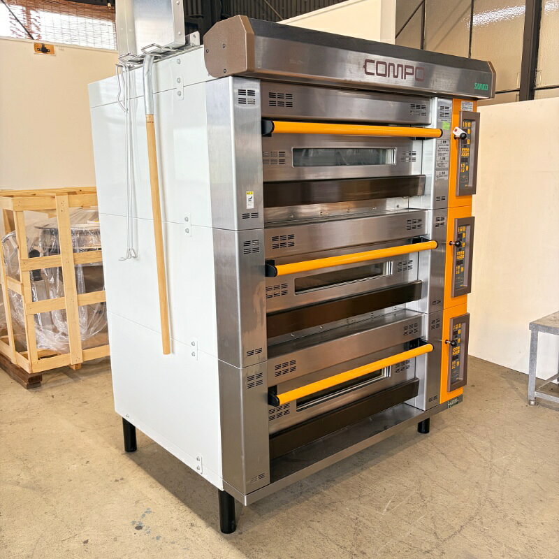 厨房用品専門店 リサイクルヒットの店舗引取限定【中古】 ガスコンポオーブン 三幸機械 GTM-CGG-11 2022年製 プロパンガス 幅1330×奥行1200×高1800mm (No.a431) 業務用 厨房機器｜アングル3