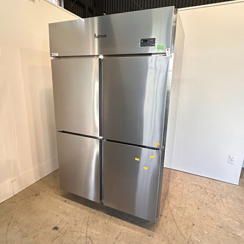 送料別途要見積【中古】 フジマック 縦型冷凍庫 FRF1280Ki3 2022年製 三相200V 幅1200×奥行805×高1950mm (No.a433) 業務用 厨房機器
