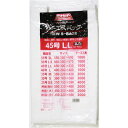 レジ袋 BASIC NEW エスバッグ エコノミー 45号 LL 乳白 (100枚入) スズカ未来
