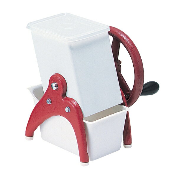 手動式アイスクラッシャー MA-1300 (ハンドル・フレーム：赤) 【メーカー直送】