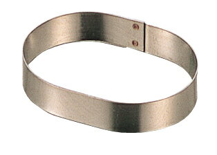 Rakuten - 18-0 小判型リング コロッケ用 【メーカー直送】