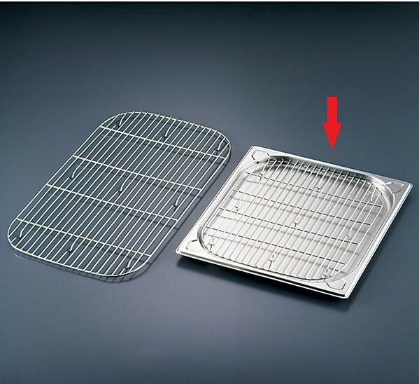 Rakuten - KYS 18-8 ガストロノームパン用 敷アミ (焼網) 2/3用 【メーカー直送】