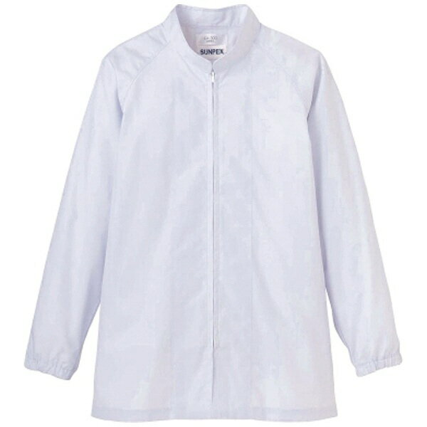 抗菌 男女兼用長袖コート S ホワイト FA-300【メーカー直送】