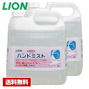  手指消毒剤 サニテートA ハンドミスト 4L×2本 ライオン ケース販売 詰め替え用 業務用