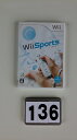 【中古】ゲームソフトWii SPORTS スポーツ 5SPORTS in One テニス ベースボール ボーリング ゴルフ ボクシング その他のモード