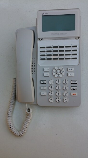 【中古】電話機NTT　未確認　現状渡し　本体のみ　アンティーク電話機