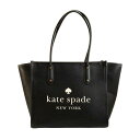 【中古】ケイト スペード トートバッグ レディース メンズ レザー ブラック kate spade