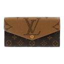 【中古】ルイヴィトン モノグラム ジャイアント ポルトフォイユ サラ 長財布 レディース メンズ M80726 Louis vuitton