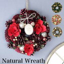 リース 玄関 ナチュラルリース Mサイズ クリスマス 飾り オーナメント ギフト 花 フラワーリース 壁掛け 飾り ウォールデコ ウォールインテリア 天然素材 ...
