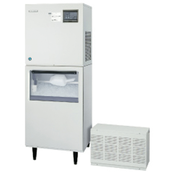 【新品】製氷機 幅700×奥行605×高さ1830(～1860)(mm) CM-450ASK-1-SAF (旧型番 CM-450ASK-SAF) スタックオンタイプ チップアイスメーカー 450kgタイプ 空冷式 リモートコンデンサー ホシザキ