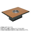 【新品】無煙ロースター セラミック炭タイプ 座卓型(ダクト式) 幅1500×奥行900×高さ350(mm) MYT-SZ15 マルゼン