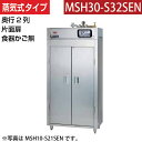 【新品】食器消毒保管庫(片面扉) 蒸気タイプ 幅1300×奥行930×高さ1850(mm) MSH30-S32SEN マルゼン