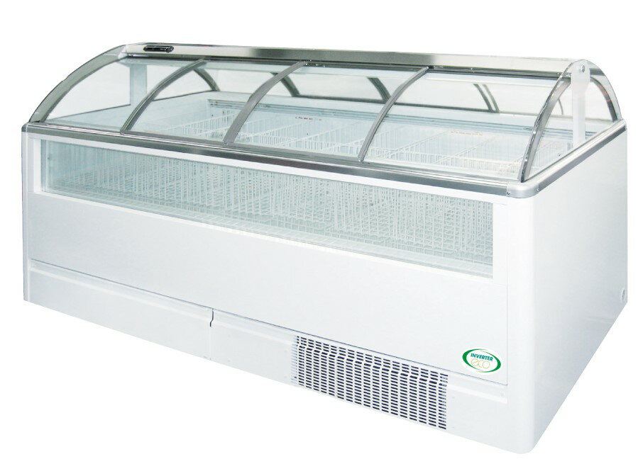 【新品】オープンショーケース 幅2100×奥行900×高さ1100(mm) DMC-76FNFTAS フクシマガリレイ (福島工業)