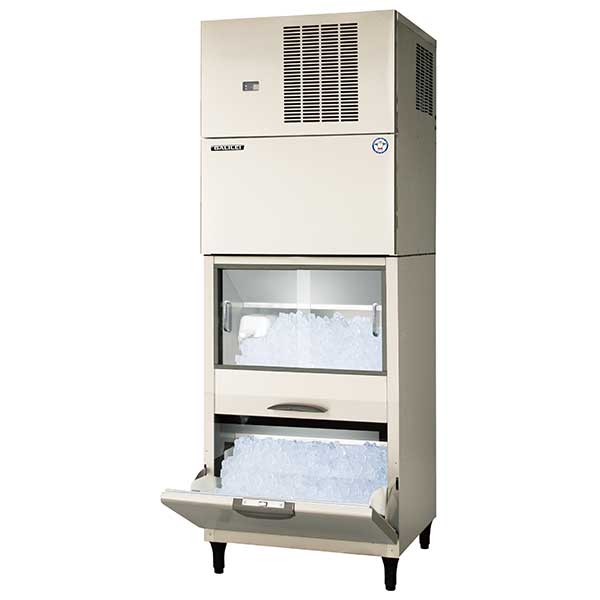 【新品・安心2年保証】製氷機 スタックオンスリムタイプ キューブアイス空冷式 幅700×奥行700×高さ1850(mm) FIC-A240KS3SFT (旧型番 FIC-A240KRS2SFT )［受注生産］ フクシマガリレイ (福島工業)