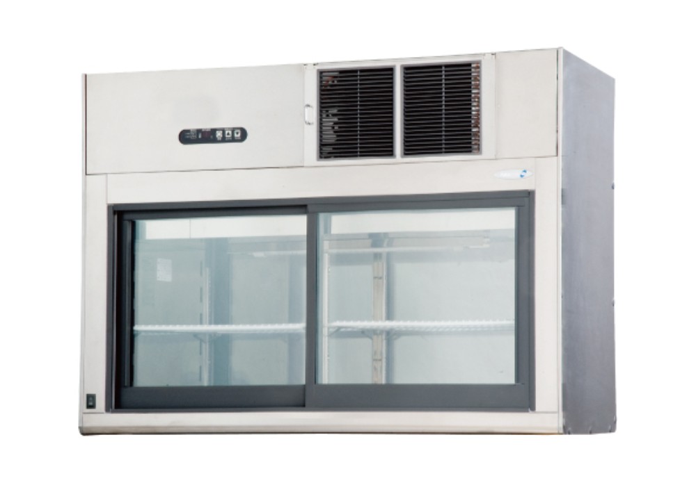 【新品】コールドショーケース(両面ガラス扉タイプ) 幅 1200×奥行500×高さ835(mm) PST-40GSSR フクシマガリレイ (福島工業)