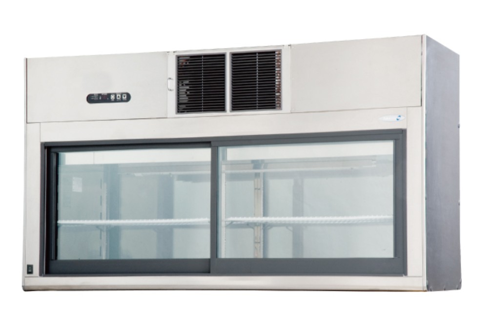 【新品】コールドショーケース(両面ガラス扉タイプ) 幅 1500×奥行500×高さ835(mm) PST-50GSSR フクシマガリレイ (福島工業)