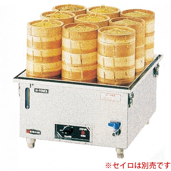 【新品】電気蒸器 幅500×奥行550×高さ300(mm) YM-22 エイシン 業務用 蒸し器