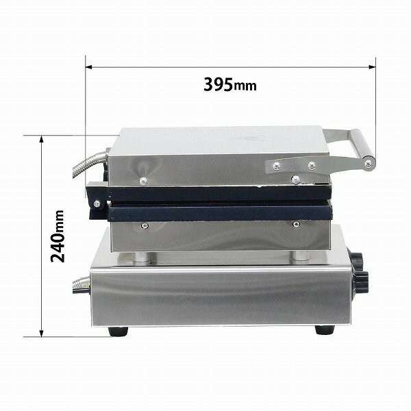 【新品】ワッフルメーカー ワッフルレディー 明治食品工業 RWL-4 128mmx128mm 4枚 業務用ワッフルメーカー ワッフルベーカー ワッフル 業務用 角型 焼き器 送料無料 翌々日発送 3