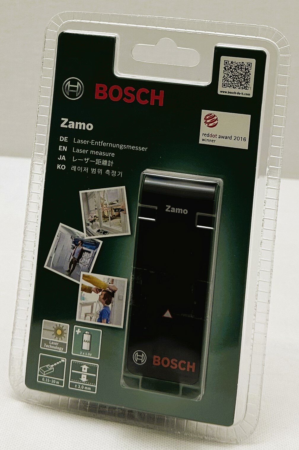 【中古品】ボッシュ　DIY用レーザー距離計ZAMO2 ◇未開封品◇