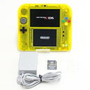 【中古品】ニンテンドー 2DS / ピカチュウ限定パック / クリアイエロー / FTR-001 / 箱・取説なし / ARカード欠品 / 動作確認済 / 画面...